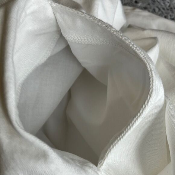 CHADWICK’S 16 Slit Stretchy White Shorts - Picture 7 of 11